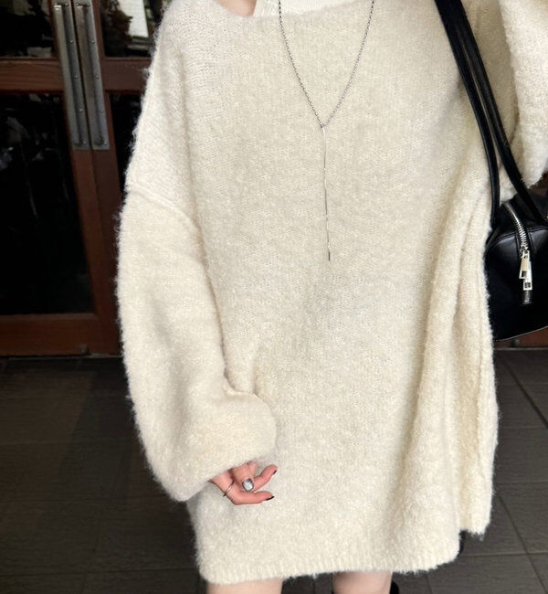  「【スタッフおすすめアイテム】ブークレMIXニット」|ニット・セーター|