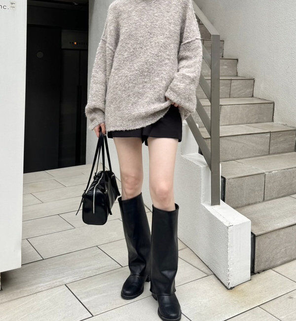  「【スタッフおすすめアイテム】ブークレMIXニット」|ニット・セーター|