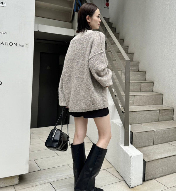  「【スタッフおすすめアイテム】ブークレMIXニット」|ニット・セーター|