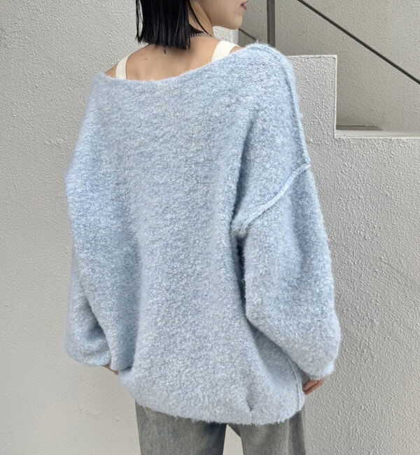  「【スタッフおすすめアイテム】ブークレMIXニット」|ニット・セーター|