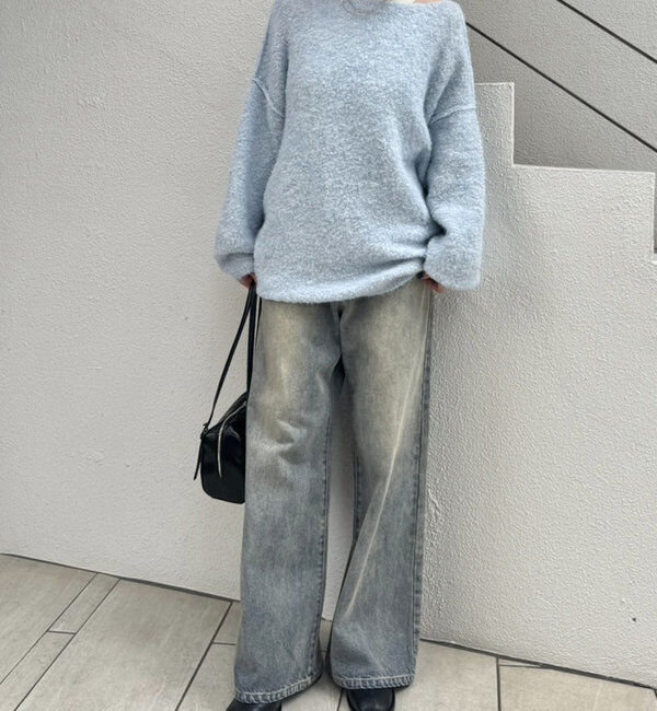  「【スタッフおすすめアイテム】ブークレMIXニット」|ニット・セーター|