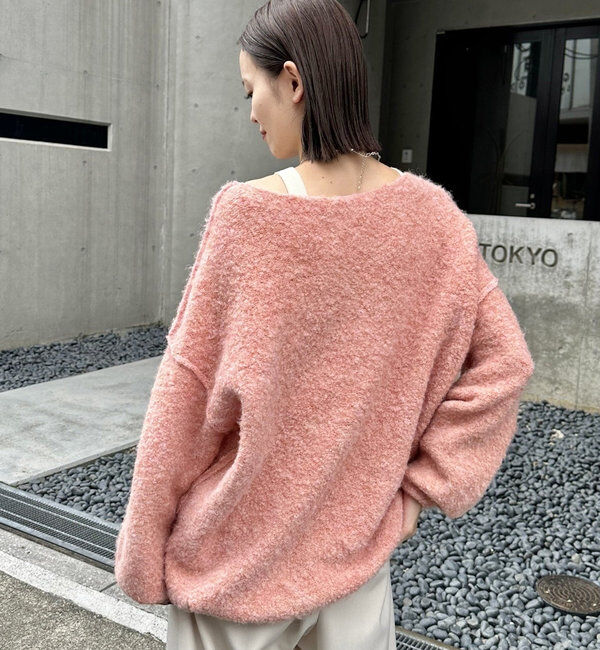  「【スタッフおすすめアイテム】ブークレMIXニット」|ニット・セーター|