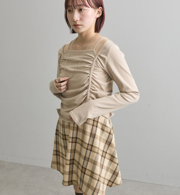  「[mline]デザイントップス」|Tシャツ・カットソー|