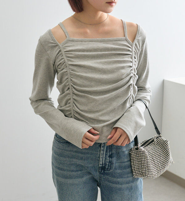  「[mline]デザイントップス」|Tシャツ・カットソー|