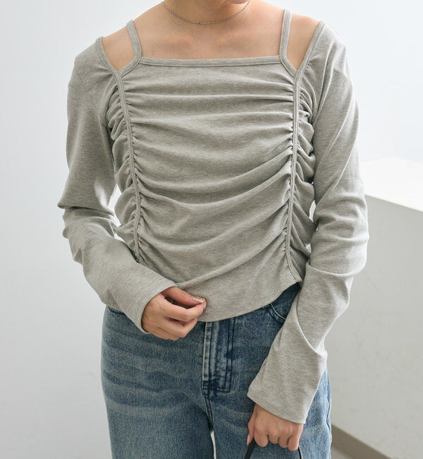  「[mline]デザイントップス」|Tシャツ・カットソー|