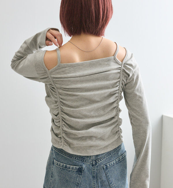  「[mline]デザイントップス」|Tシャツ・カットソー|