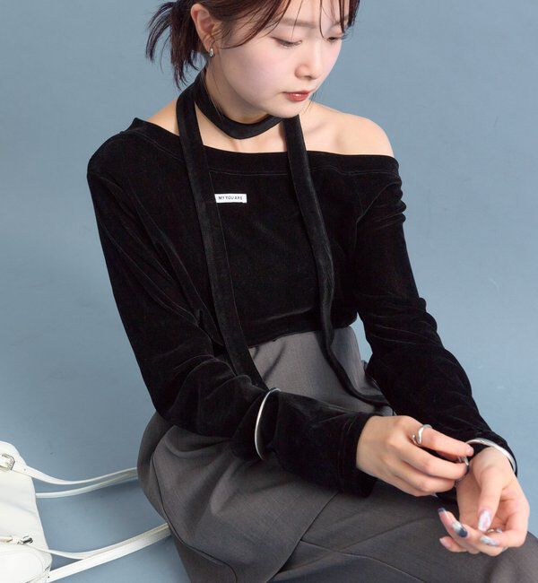  「ワンショルプルオーバー」|Tシャツ・カットソー|