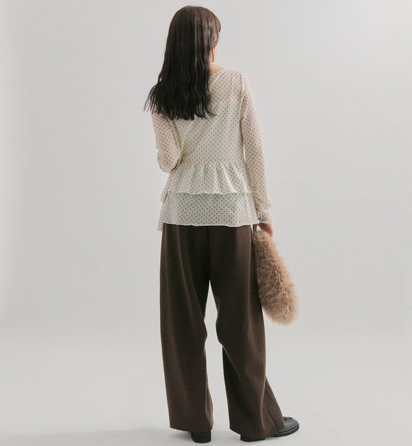  「【WEB限定/年間総売上1位！】裏起毛カーブスウェットパンツ」|チノ|