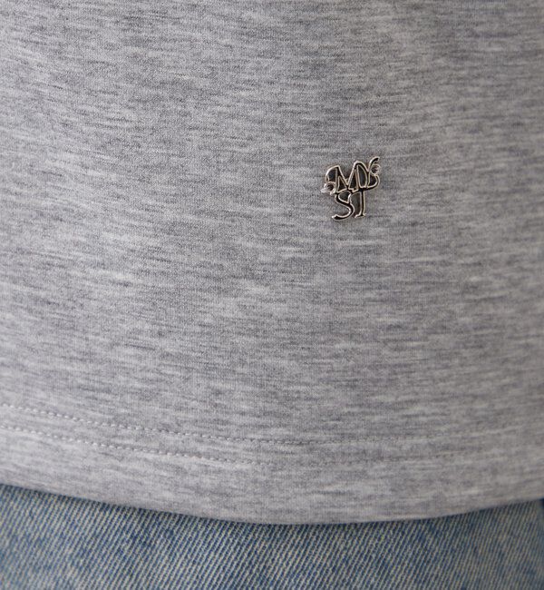  「サテン切り替えポンチフーディ」|Tシャツ・カットソー|