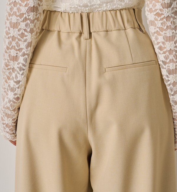  「3タックワイドパンツ」|チノ|