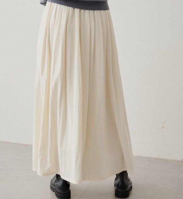  「タックギャザースカート」|スカート|