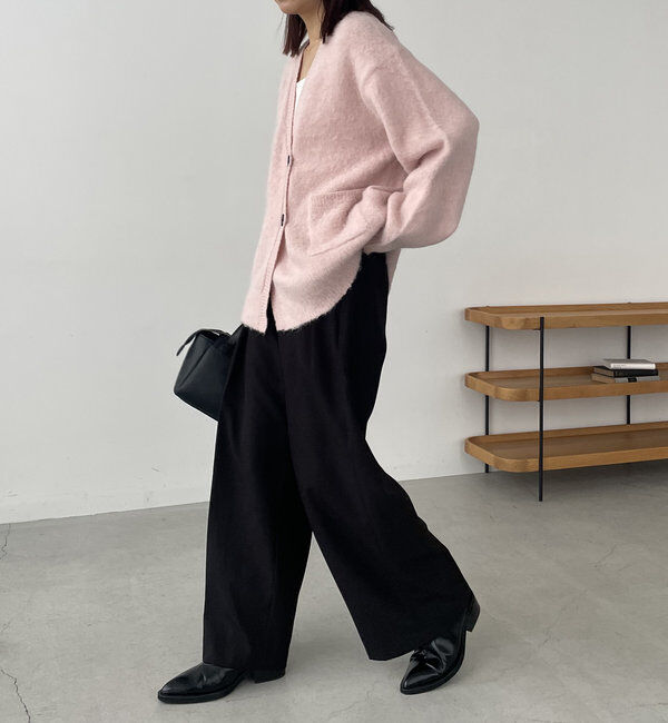  「【セットアップ対応】ジャケット風カーディガン」|カーディガン|