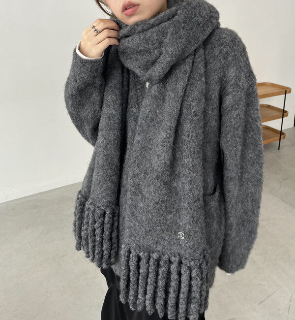  「【セットアップ対応】ジャケット風カーディガン」|カーディガン|