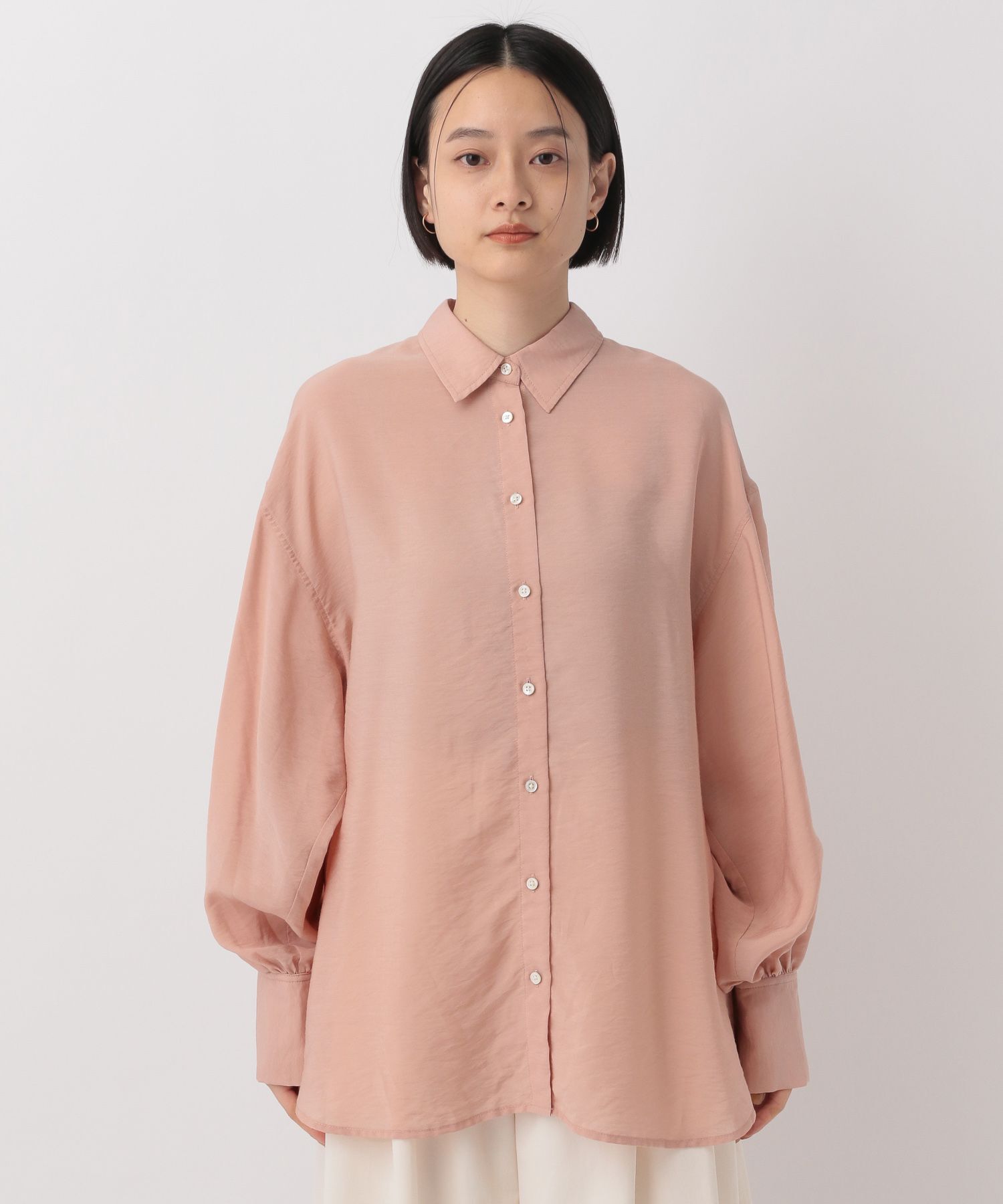 A part by 「シアーオーバーシャツ」|シャツ・ブラウス|