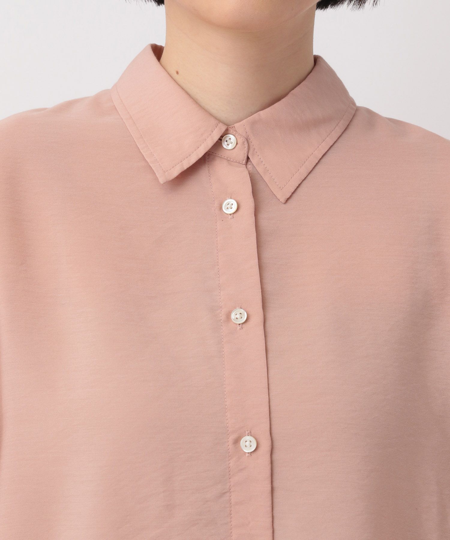 A part by 「シアーオーバーシャツ」|シャツ・ブラウス|