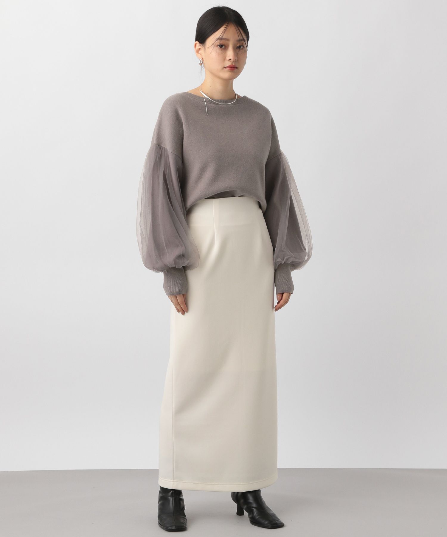 A part by 「ストレッチハイウエストタイトスカート」|スカート|