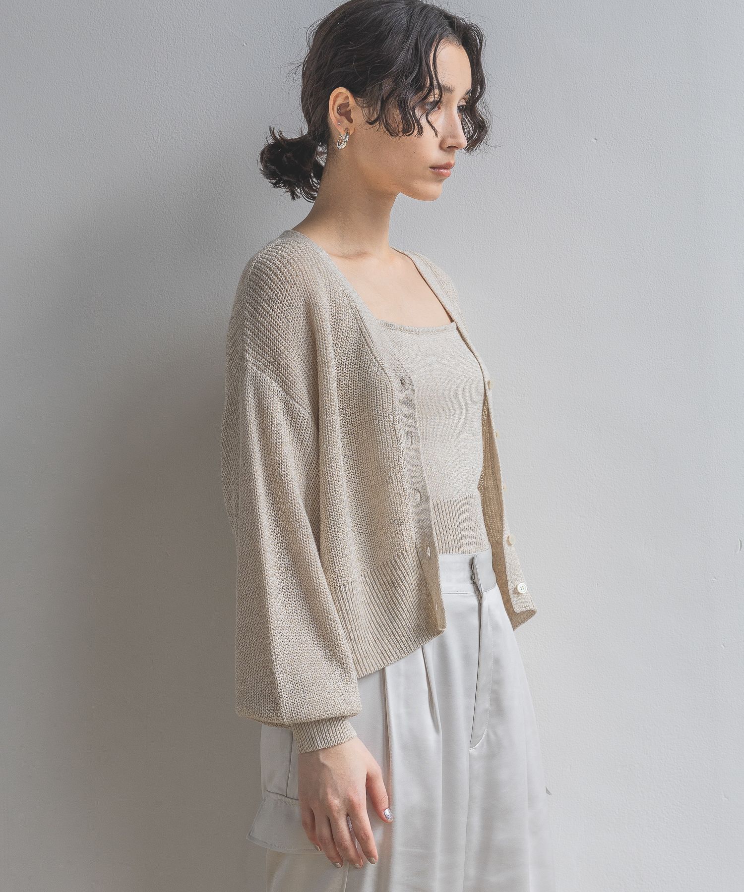 A part by 「リネンコンキャミソール」|ニット・セーター|