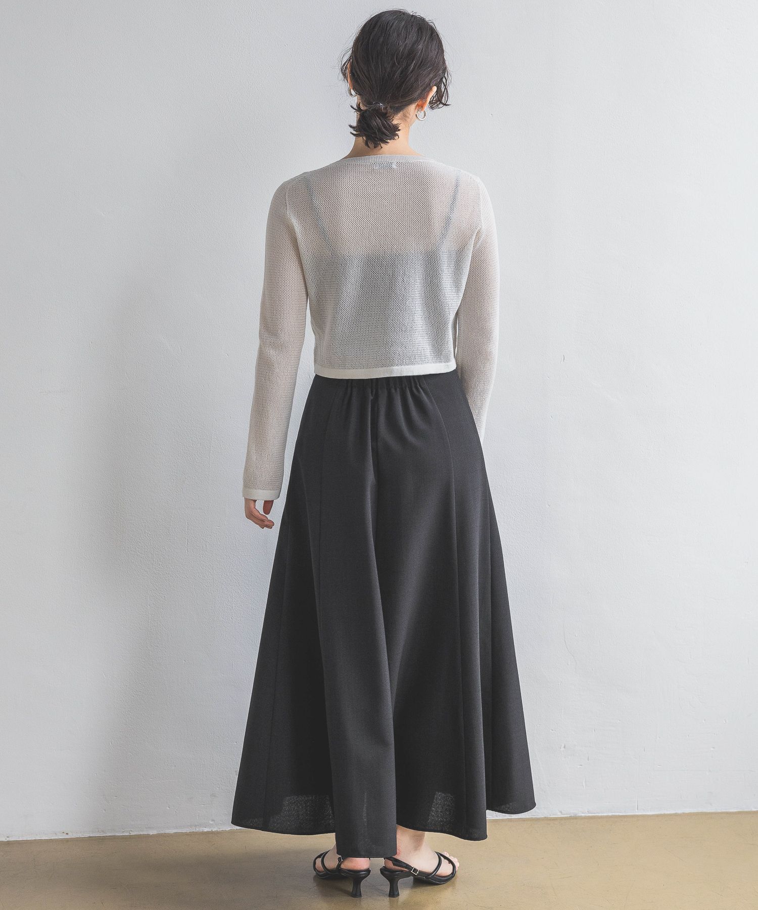 A part by 「メッシュレースカーディガン」|カーディガン|