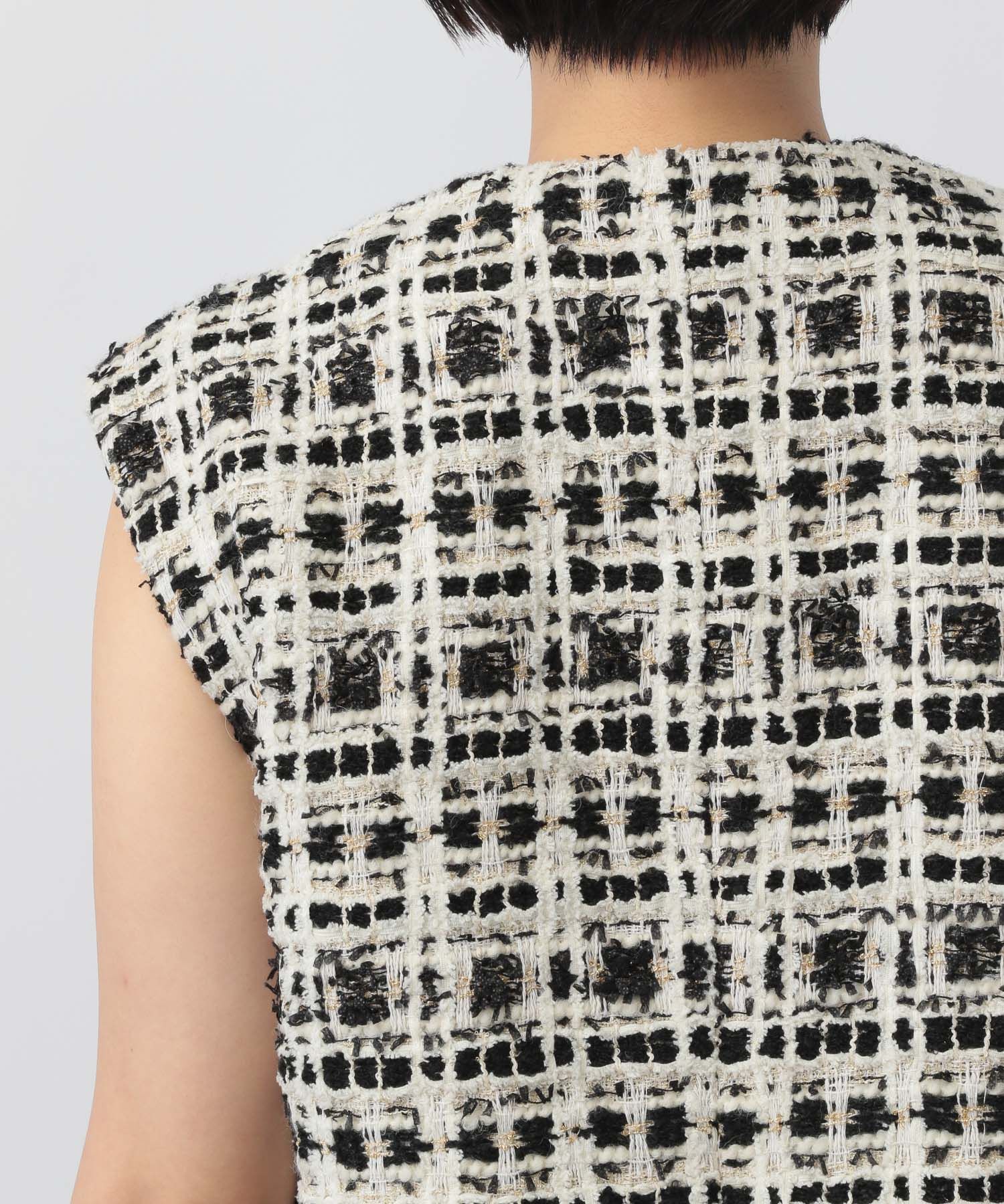 A part by 「ツィードベスト」|ダウンベスト・ベスト|