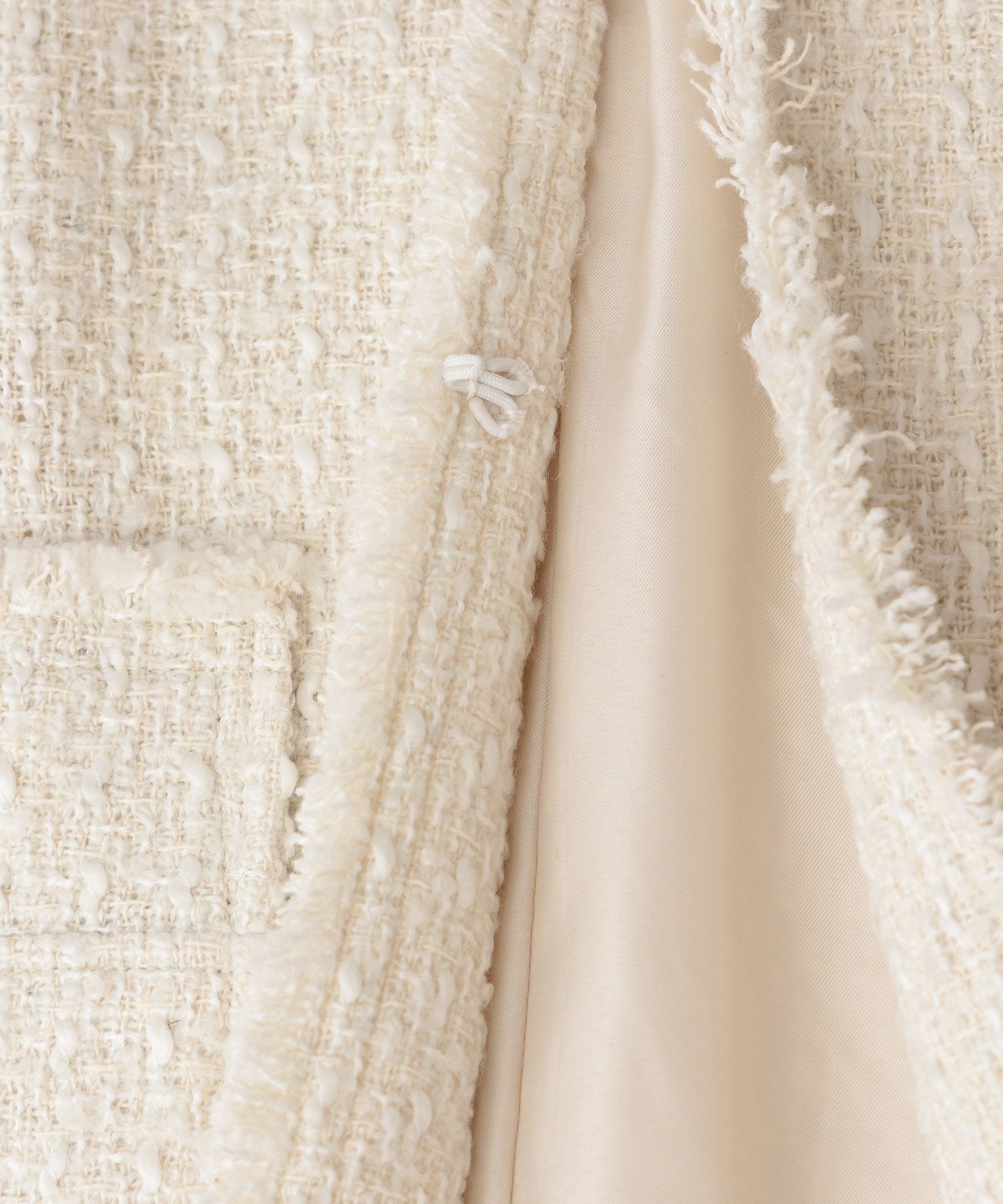 A part by 「ツイードノーカラージャケット」|ノーカラージャケット|