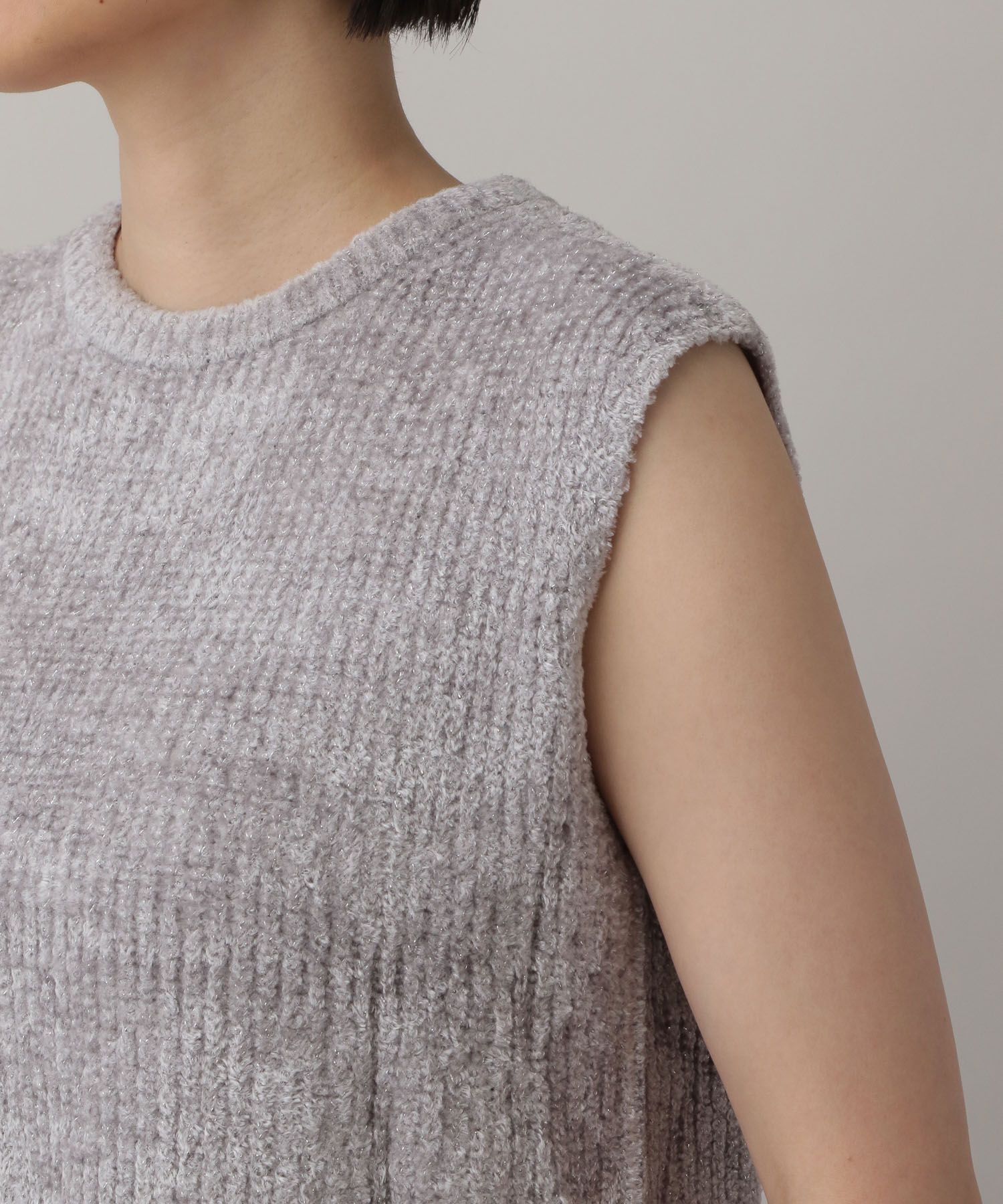 A part by 「フェザーノースリーブニット」|ニット・セーター|