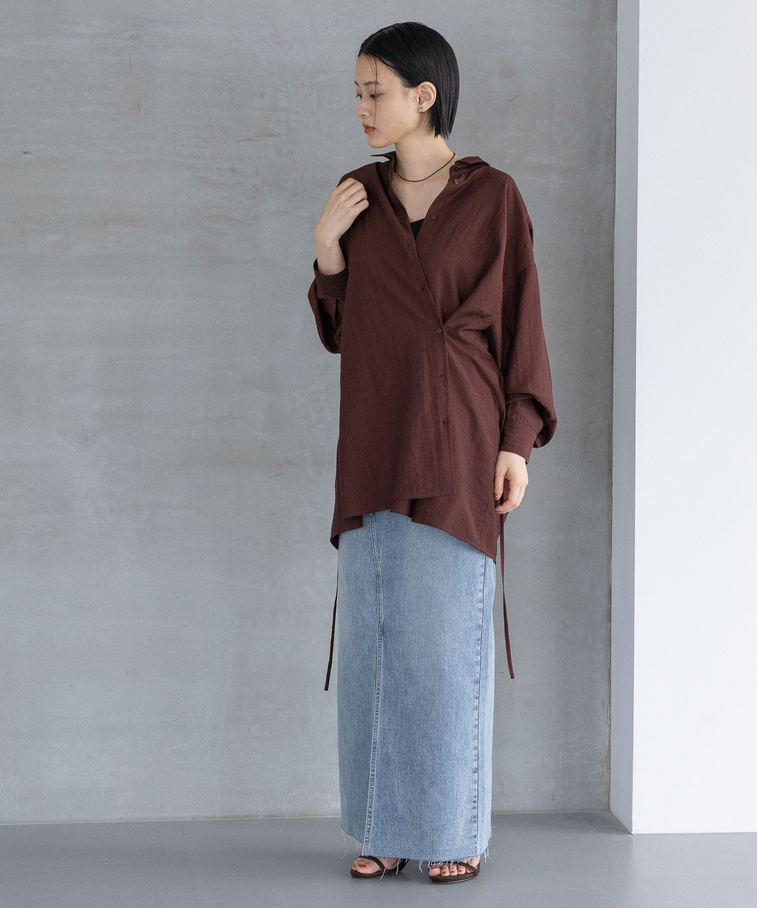 A part by 「カシュクールシャツ」|シャツ・ブラウス|