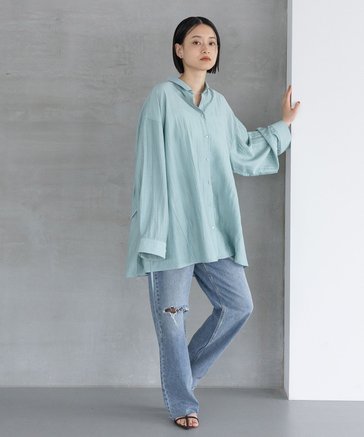 A part by 「カシュクールシャツ」|シャツ・ブラウス|