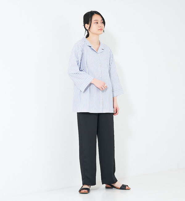 collex「＜手洗い可＞バックギャザーブラウス」|シャツ・ブラウス|