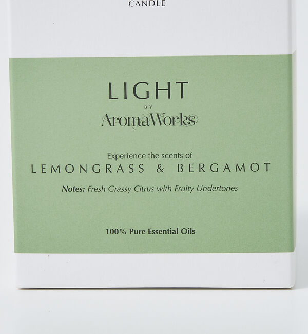 collex「【Aroma Works】 グラス入りキャンドルM」|アロマ・ルームフレグランス|