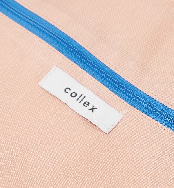 collex「ブロックプリント トラベルポーチS」|ポーチ|