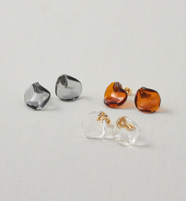 collex「【別注】【HARIO Lampwork Factory】ピアス フリル」|ピアス|