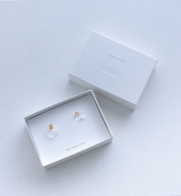collex「【別注】【HARIO Lampwork Factory】ピアス フリル」|ピアス|