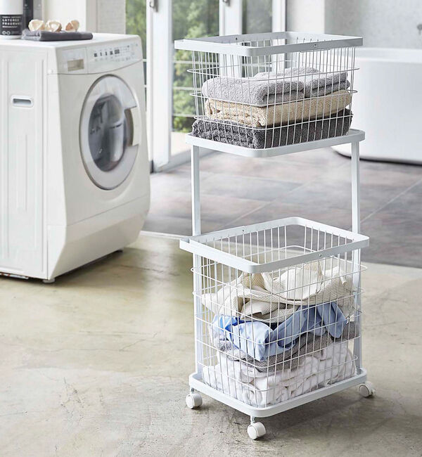 collex「【tower】 ランドリーワゴン＋バスケット」|その他|