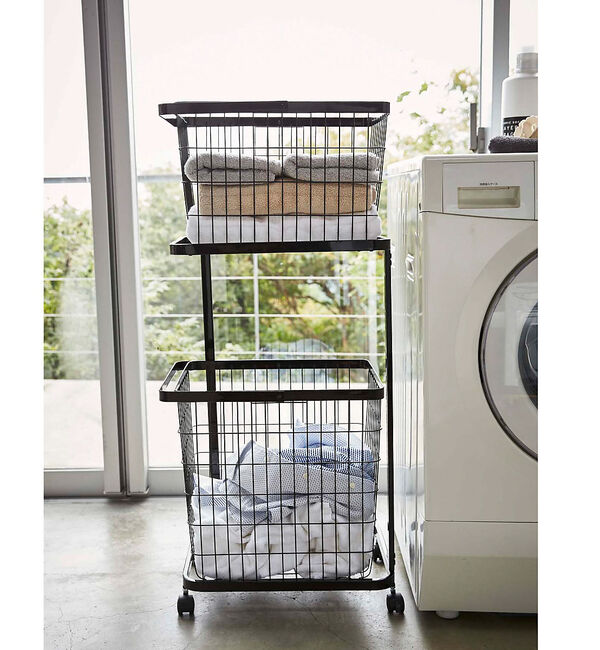collex「【tower】 ランドリーワゴン＋バスケット」|その他|