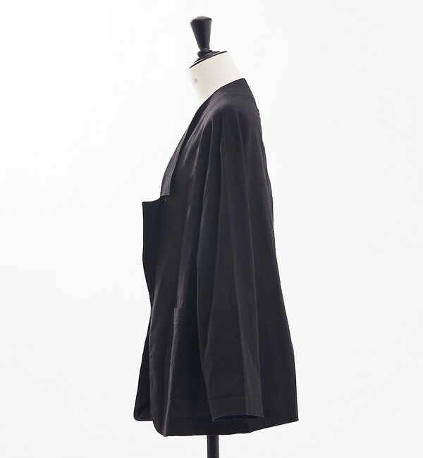 collex「ショールカラージャケット ブラック」|その他|
