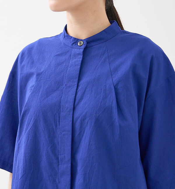 collex「インド綿 半袖フレアブラウス」|シャツ・ブラウス|