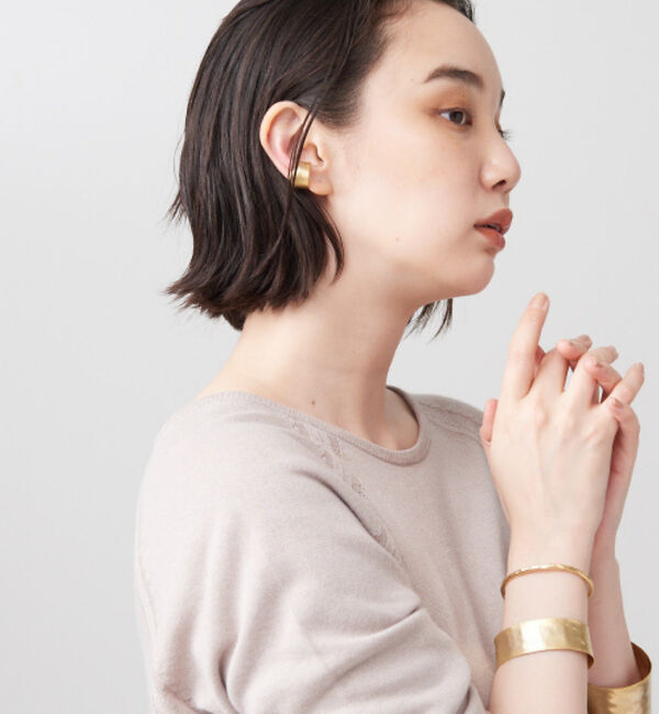 collex「【Ljud/ユード】WAVEハンマーバングル」|ブレスレット・バングル|