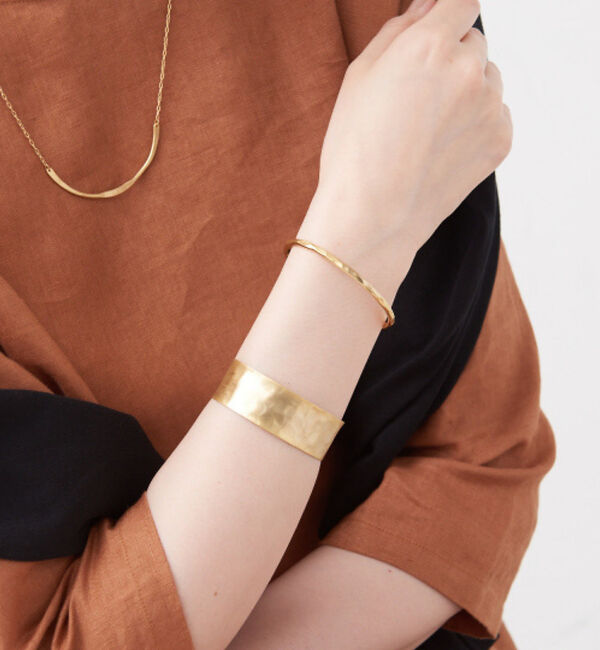 collex「【Ljud/ユード】WAVEハンマーバングル」|ブレスレット・バングル|