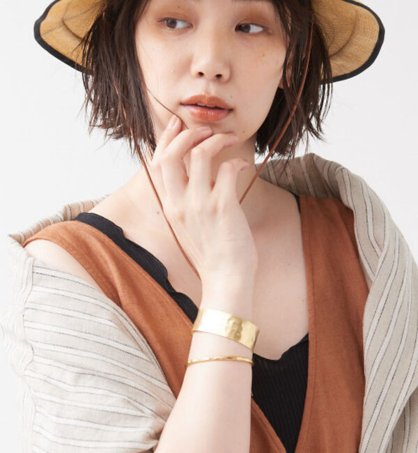 collex「【Ljud/ユード】WAVEハンマーバングル」|ブレスレット・バングル|