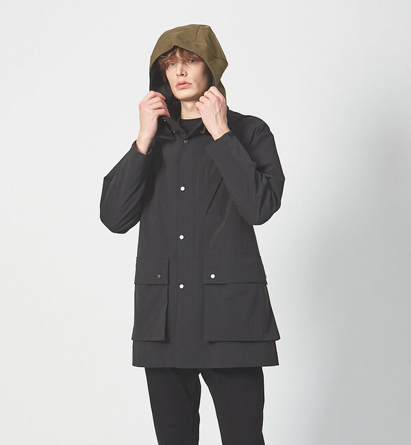 ABAHOUSE「【フード取外可】タスラン ストレッチ コート / スプリングコート」|アウトドア|