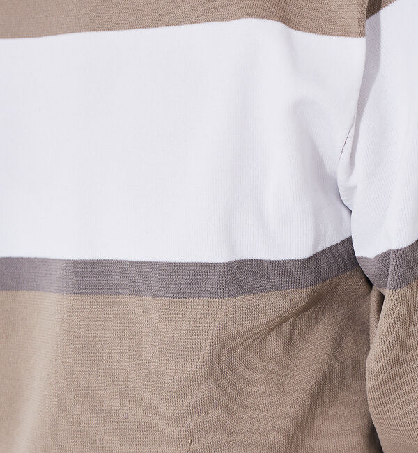 ABAHOUSE「【ウォッシャブル】パネルボーダー　ニット」|ニット・セーター|