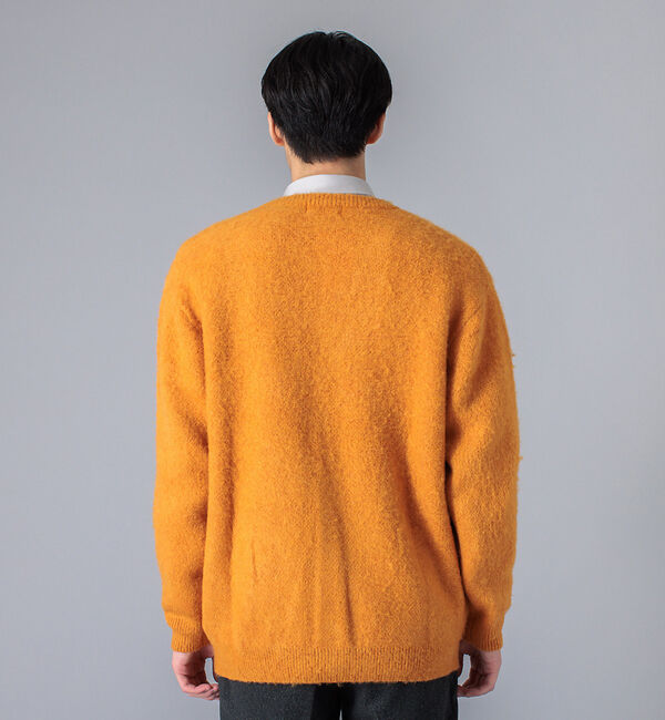 ABAHOUSE「モヘア 混 ダイヤ 柄 ジャガード カーディガン」|カーディガン|