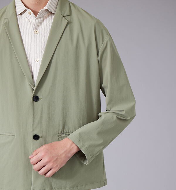 ABAHOUSE「【セットアップ対応】接触冷感＆4WAYストレッチ ナイロン イージージャケット」|その他|