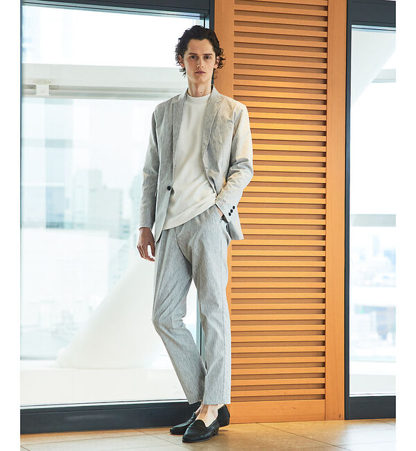 ABAHOUSE「【上下2点セット/セットアップ対応】COOL DRY MAX セットアップ /」|スーツ|グレー