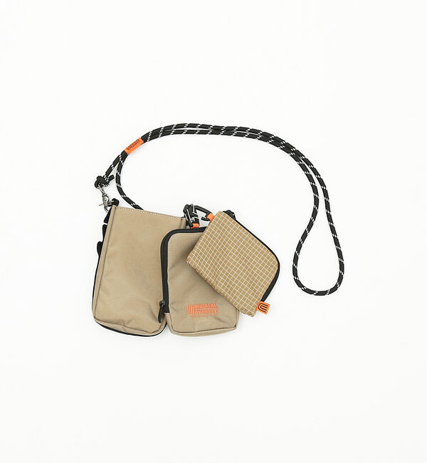 ABAHOUSE「マルチザイルショルダー」|ショルダー・メッセンジャー|ベージュ