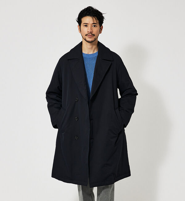 ABAHOUSE「【ソロテックス】ストレッチ ライトダウンコート」|その他|ダークネイビー