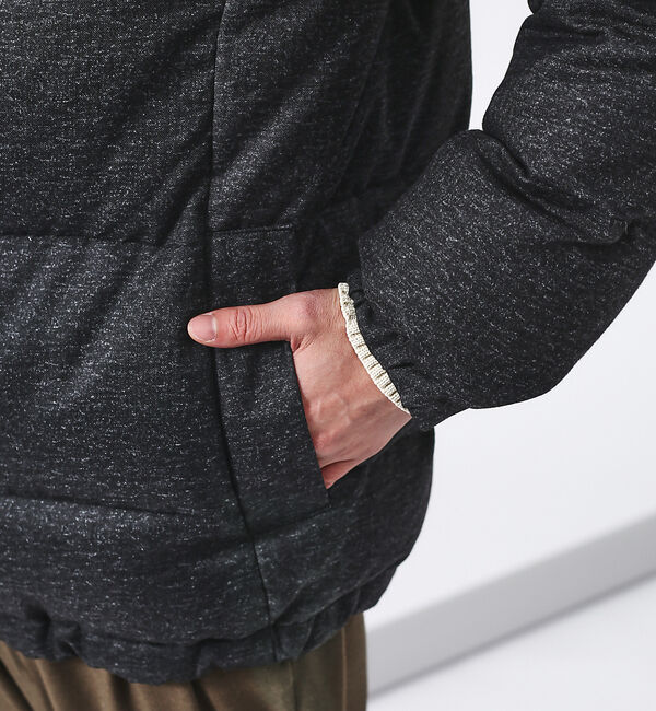 ABAHOUSE「【撥水】700FP ウールライク ダウンジャケット/フードブルゾン」|ダウン|