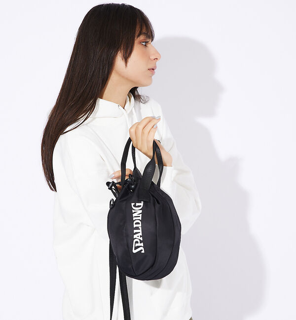 ABAHOUSE「【SPALDING / スポルティング】2WAY LBB SHOULDER BA」|ショルダー・メッセンジャー|ブラック