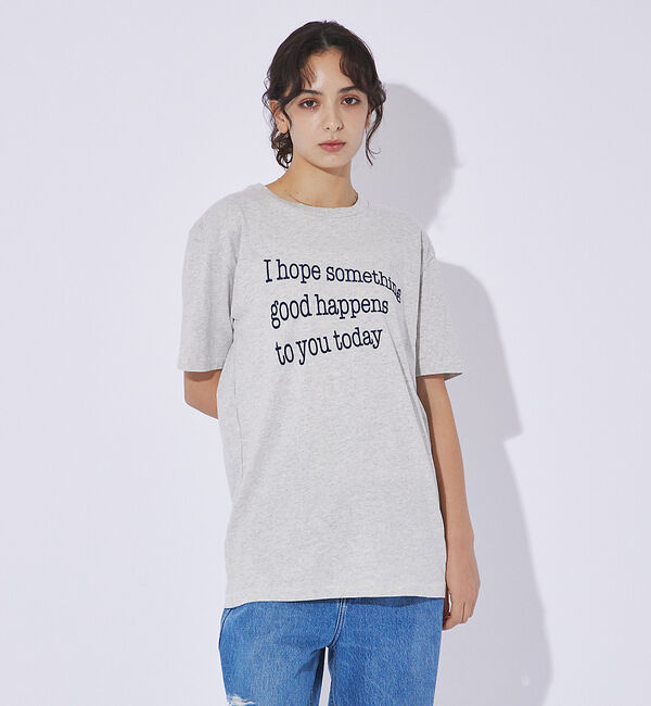 ABAHOUSE「【MIXTA/ミクスタ 】CREW NECK / I HOPE / KITTY」|Tシャツ・カットソー|