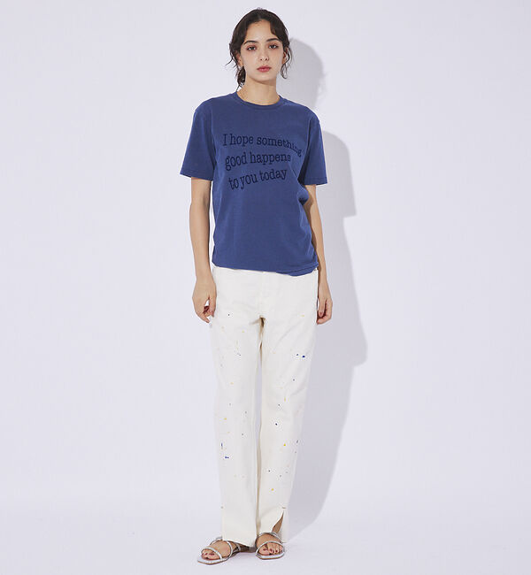 ABAHOUSE「【MIXTA/ミクスタ 】CREW NECK / I HOPE / KITTY」|Tシャツ・カットソー|